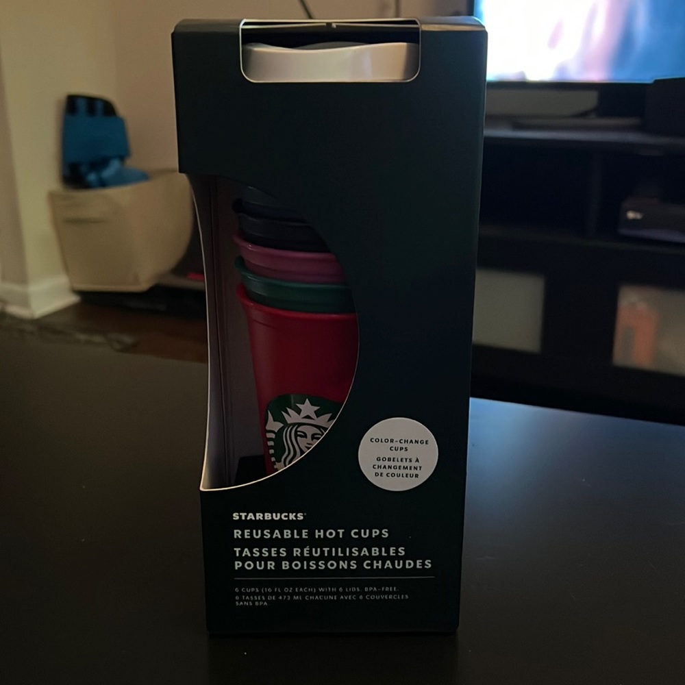 Starbucks color changing cups